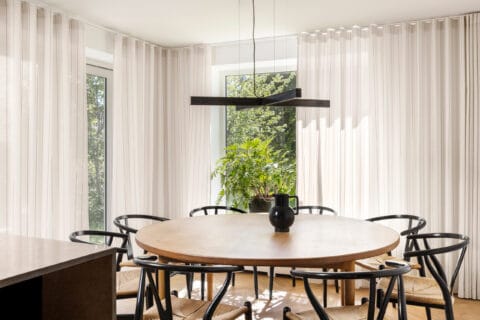 Lange Gardiner til køkken