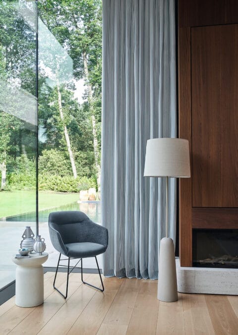 Stofgardiner til stue